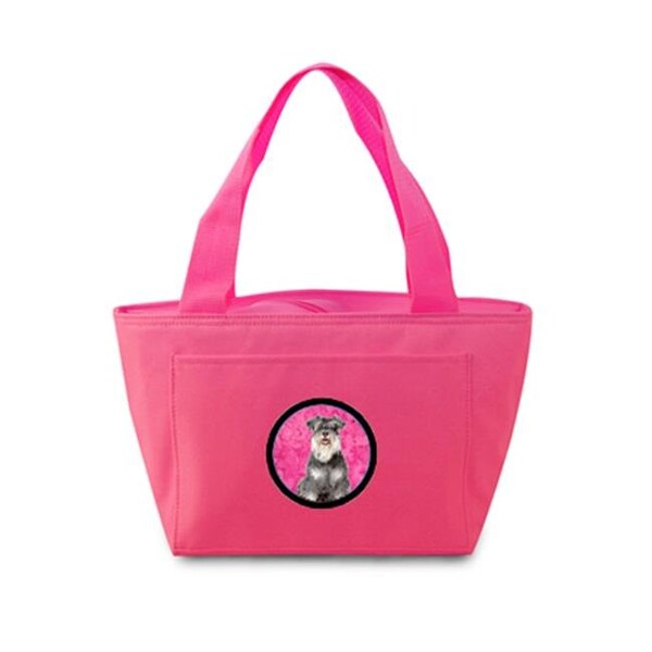 Carolines Treasures KJ1228PK-8808 Schnauzer Zippered Insulated School Washable and Stylish Lunch Bag Cooler KJ1228PK-8808 - main